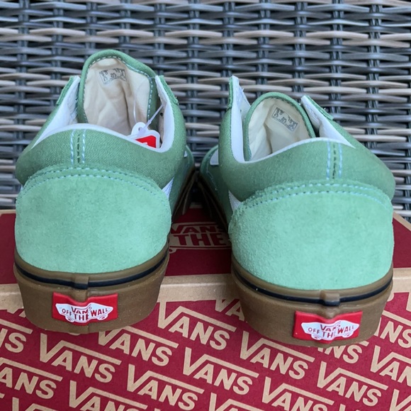 Vans Old Skool Gum Basil/True White MENS - Picture 14 of 16